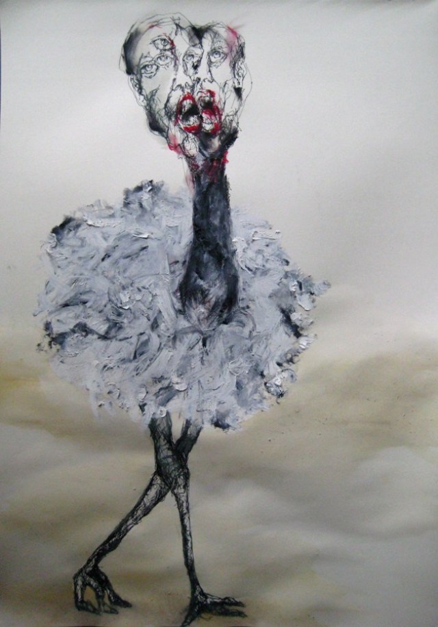 2009-Zeichnung-Angst-21-Strauss-Luisa-Pohlmann-Kunst-Berlin