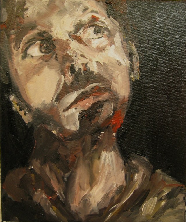 2010-Malerei-Schmerz-12-fragend-nachdenklich-Luisa-Pohlmann-Kunst-Berlin