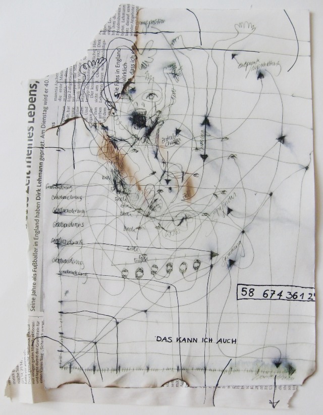 2011-Zeichnung-Emotion-21-zeitung-rechnen-geometrie-Luisa-Pohlmann-Kunst-Berlin
