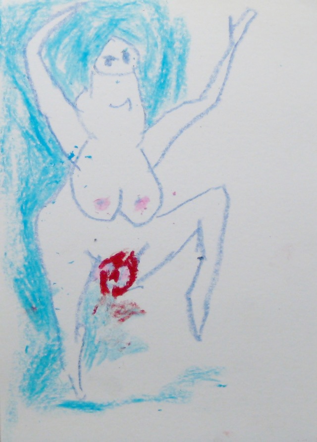 2012-Zeichnung-Sex-43-tanzendes-schwein-Luisa-Pohlmann-Kunst-Berlin