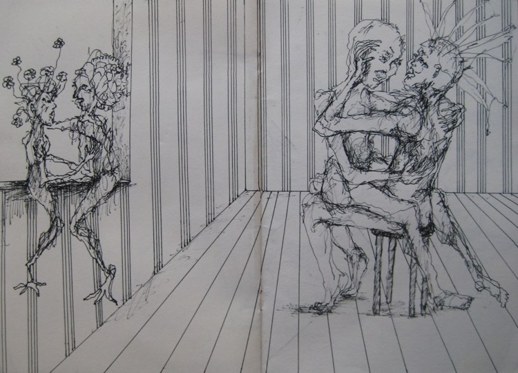 Skizzenbuch-Schmerzlich-2010-Luisa-Pohlmann-Künstlerin-Berlin